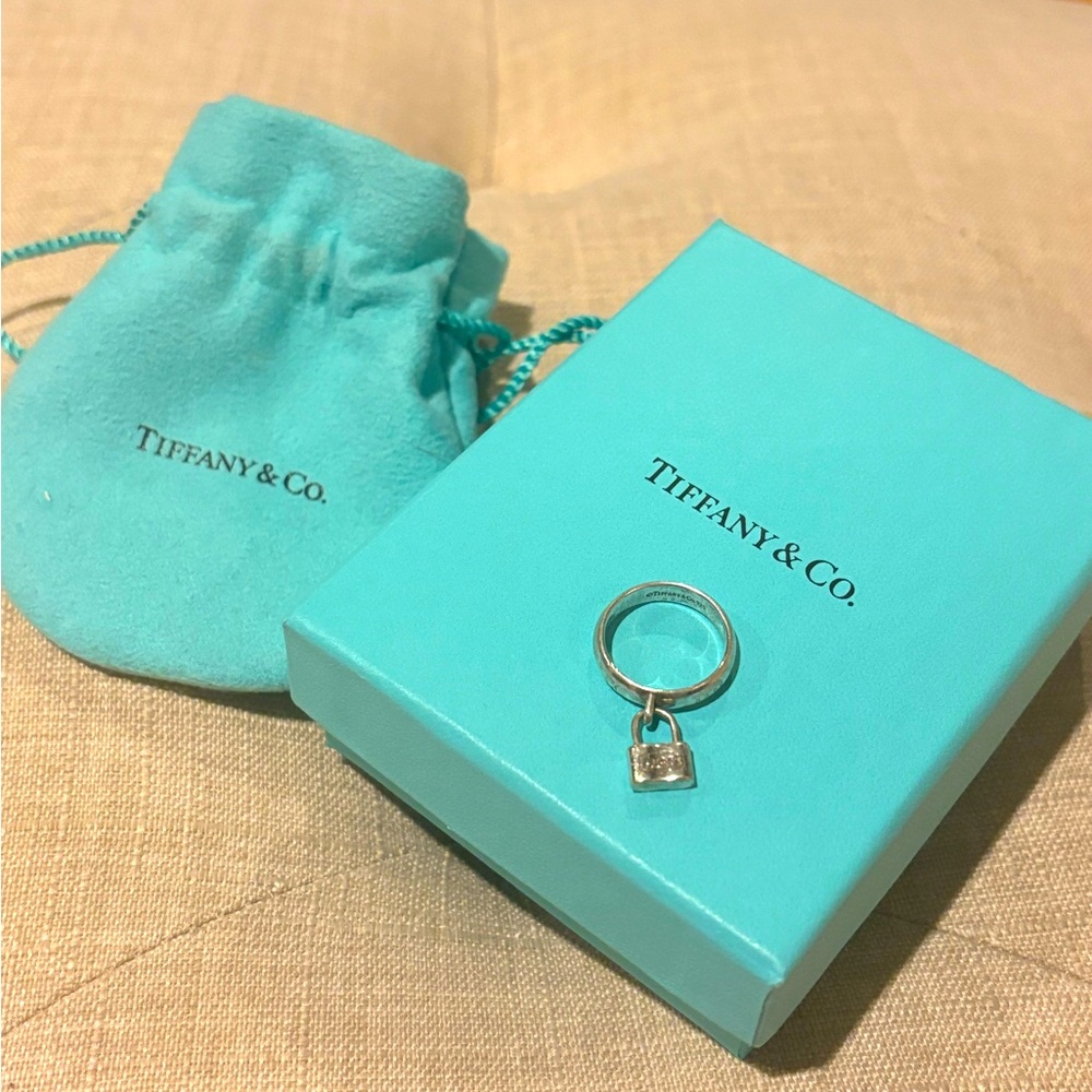 Discontinued Tiffany and Co. Lock Ring